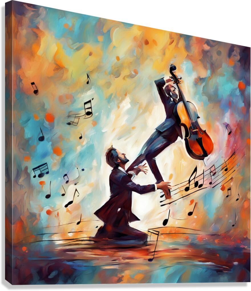 Rhythmic expression 28 Canvas Print