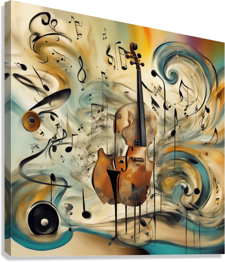 Rhythmic expression 63 Canvas Print
