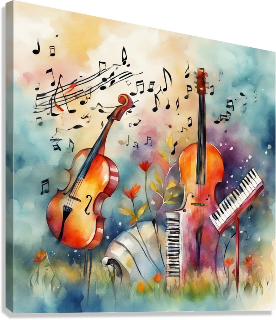Rhythmic expression 75 Canvas Print