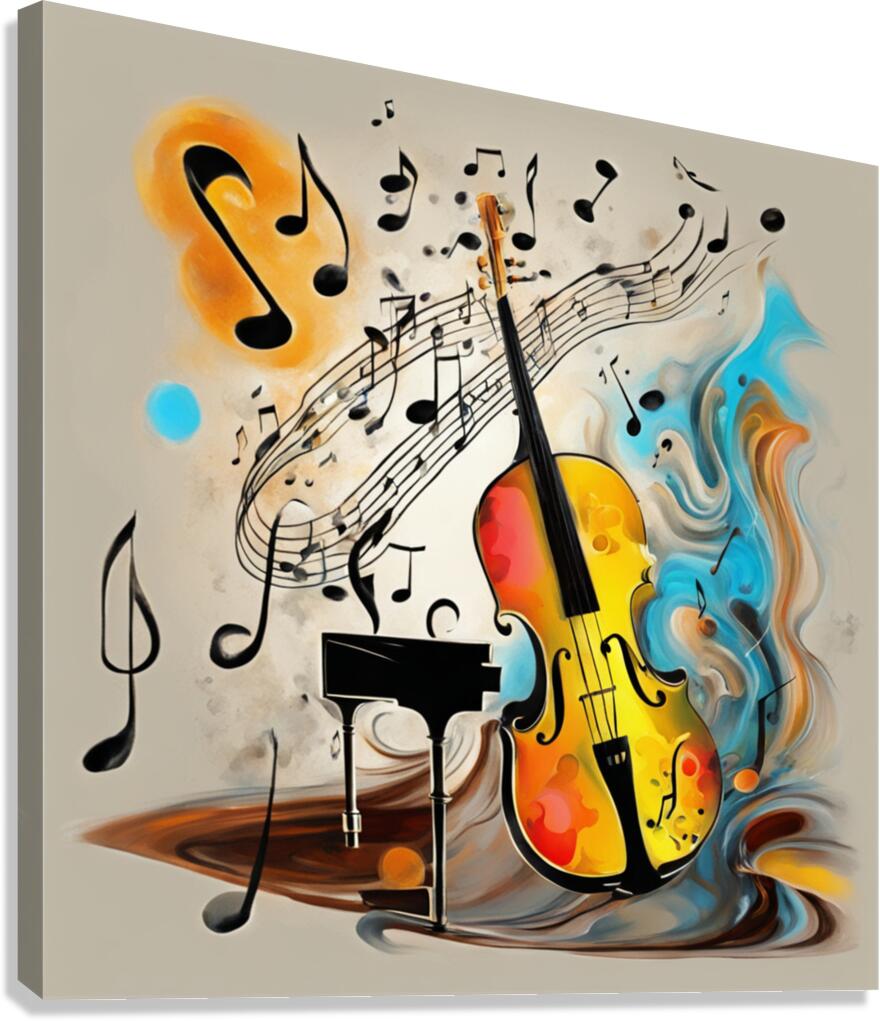 Rhythmic expression 24 Canvas Print