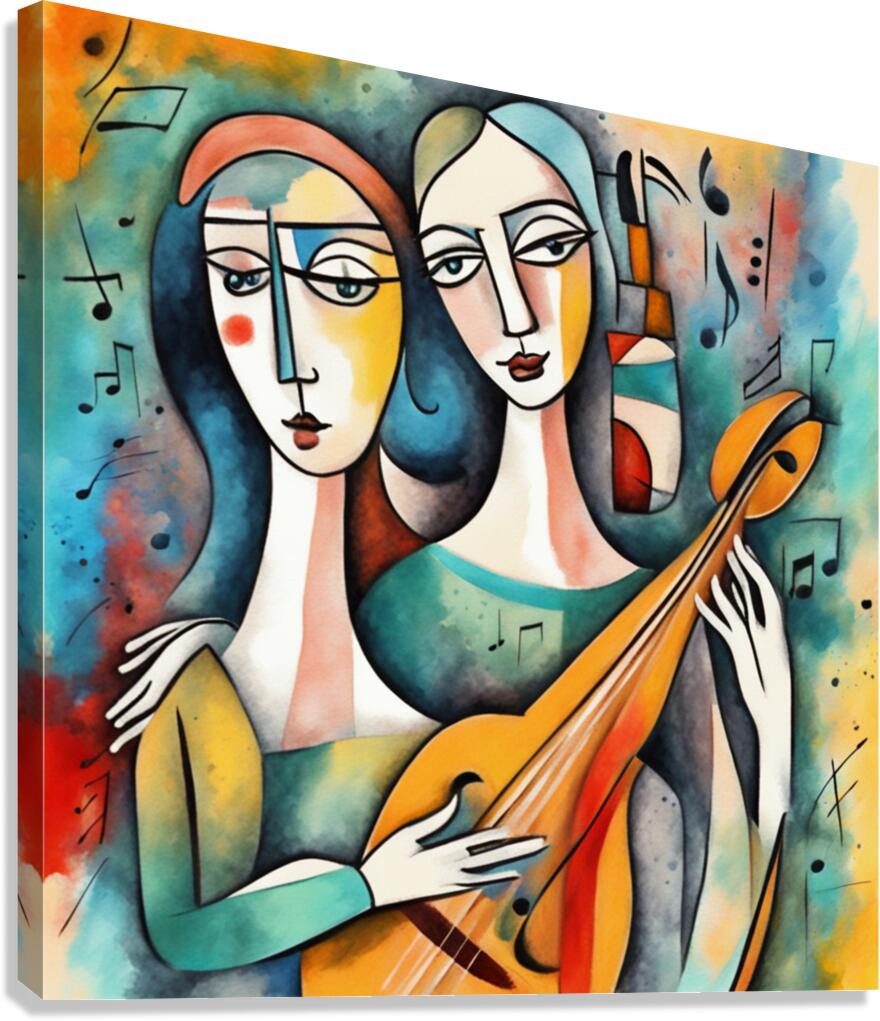 Rhythmic expression 6 Canvas Print