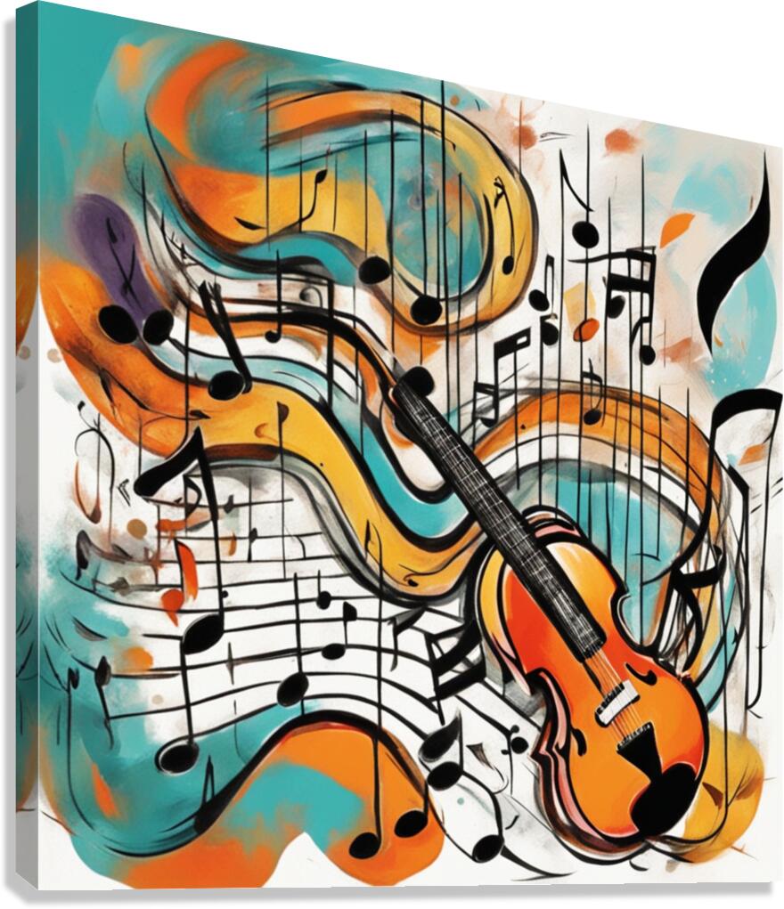 Rhythmic expression 69 Canvas Print