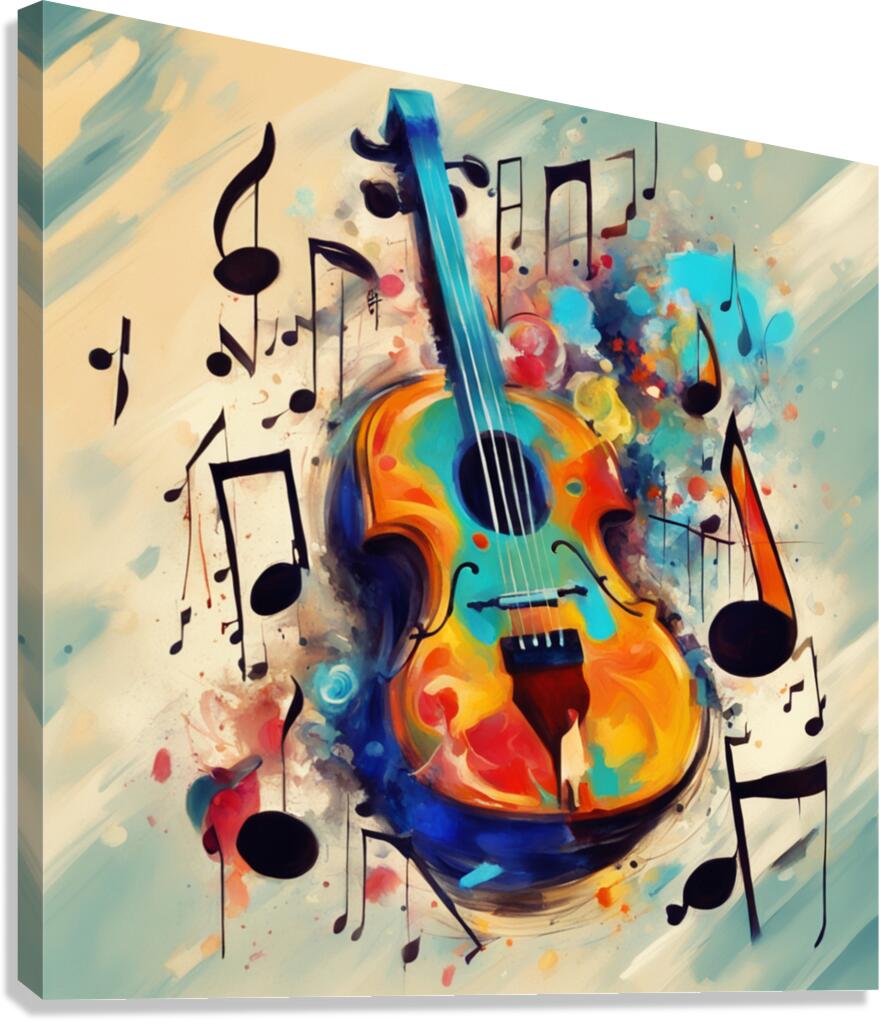 Rhythmic expression 33 Canvas Print