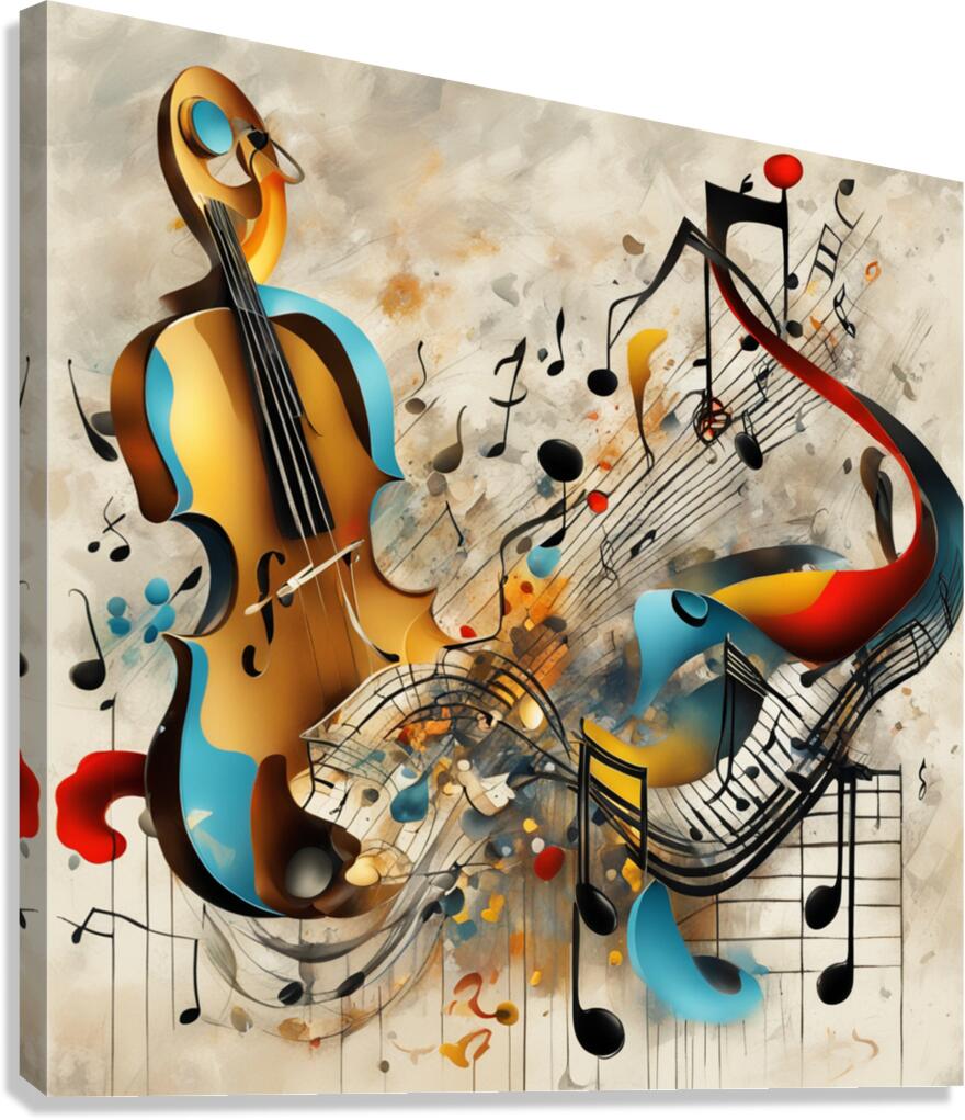 Rhythmic expression 16 Canvas Print