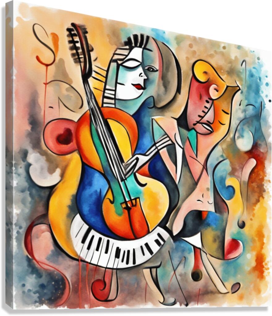 Rhythmic expression 4 Canvas Print