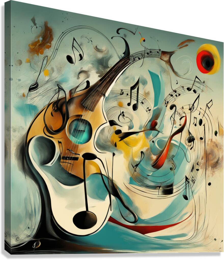 Rhythmic expression 21 Canvas Print