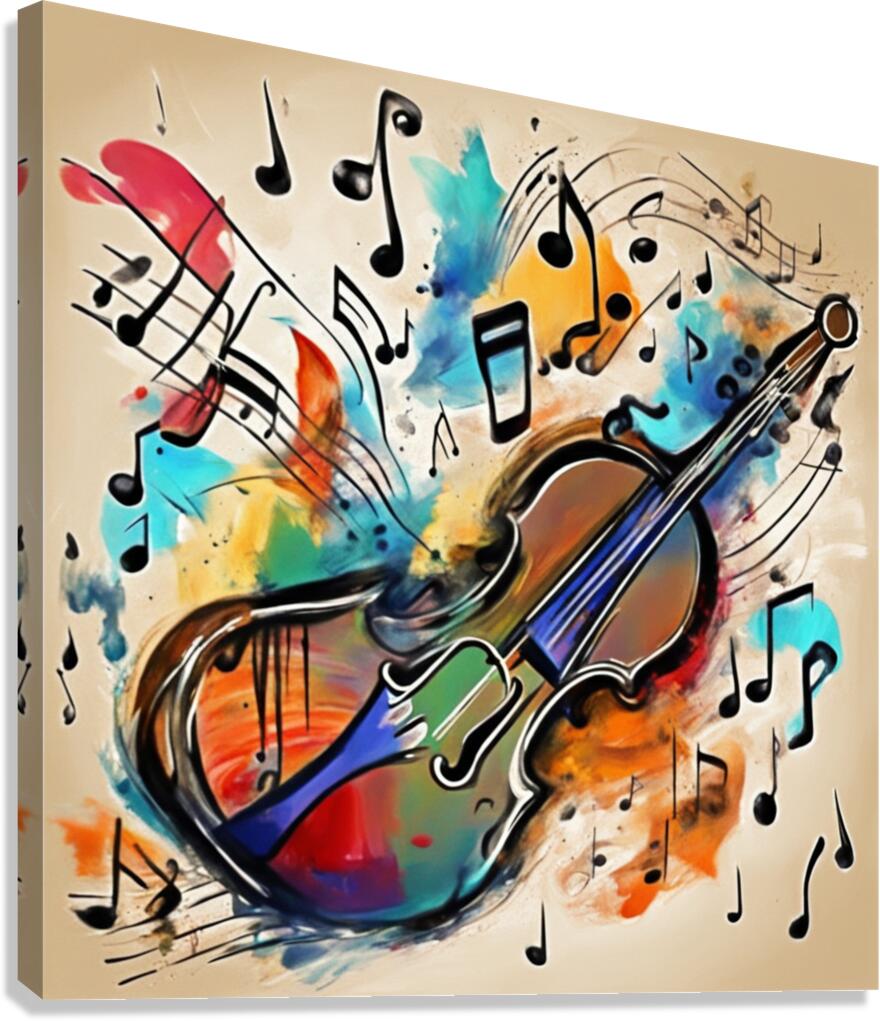 Rhythmic expression 31 Canvas Print