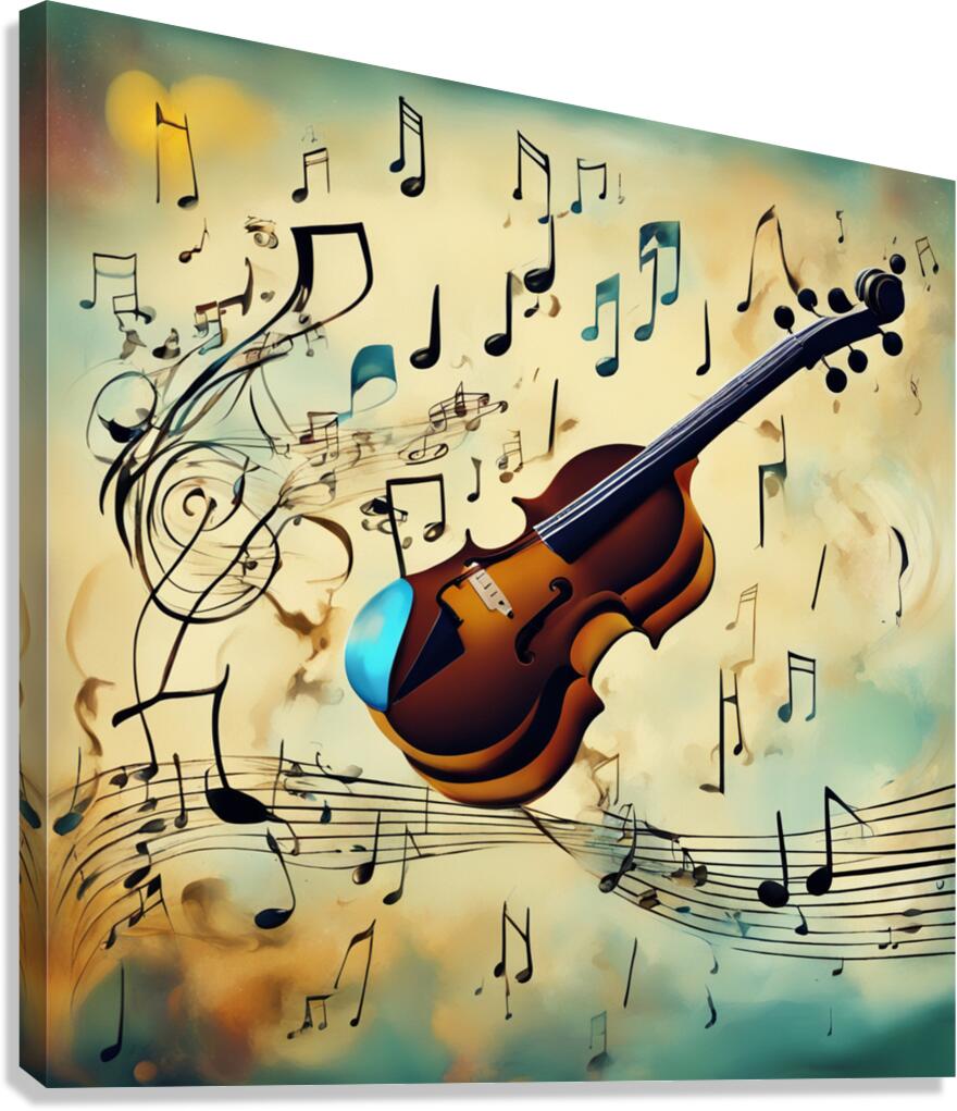 Rhythmic expression 42 Canvas Print
