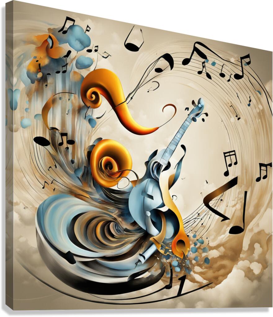 Rhythmic expression 60 Canvas Print