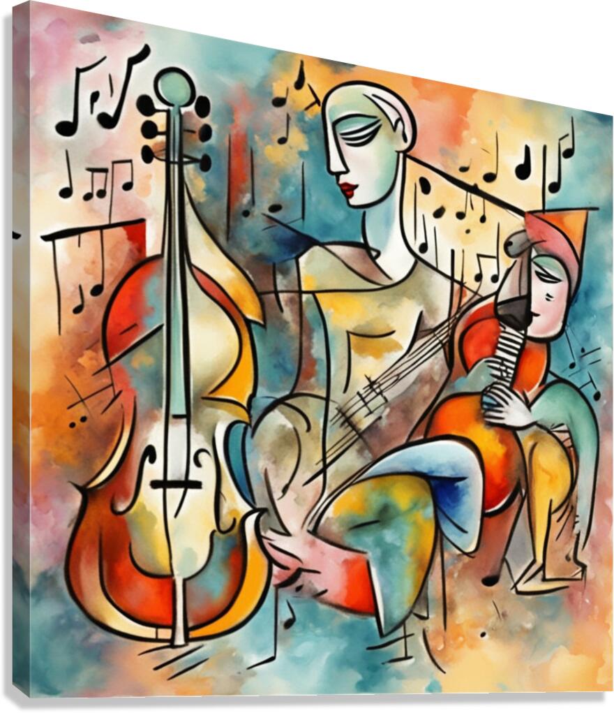 Rhythmic expression 2 Canvas Print
