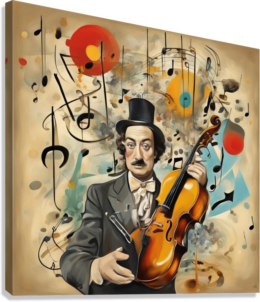 Rhythmic expression 22 Canvas Print