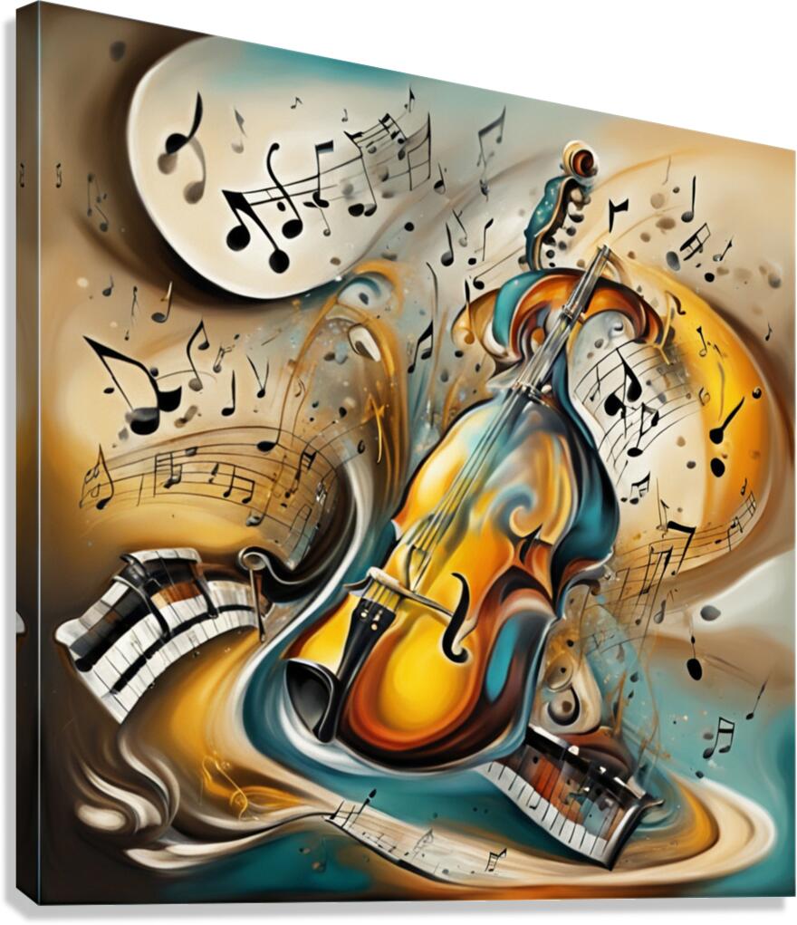 Rhythmic expression 58 Canvas Print