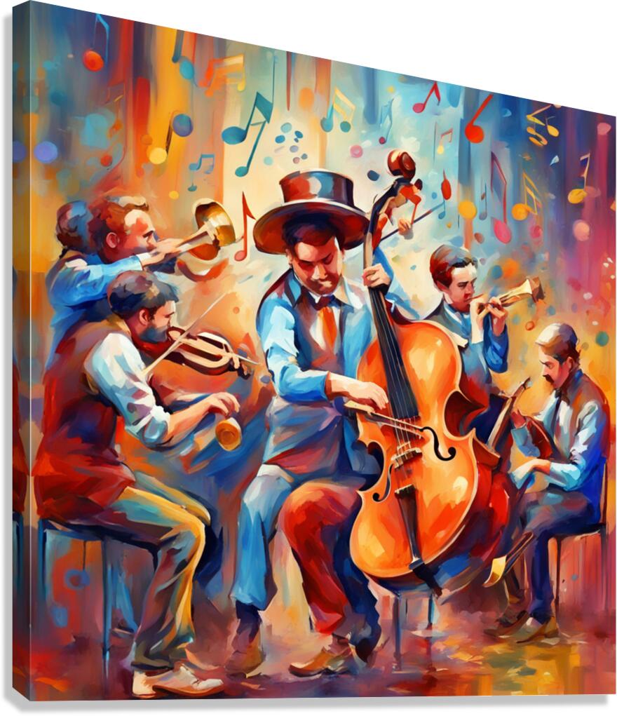 Rhythmic expression 30 Canvas Print