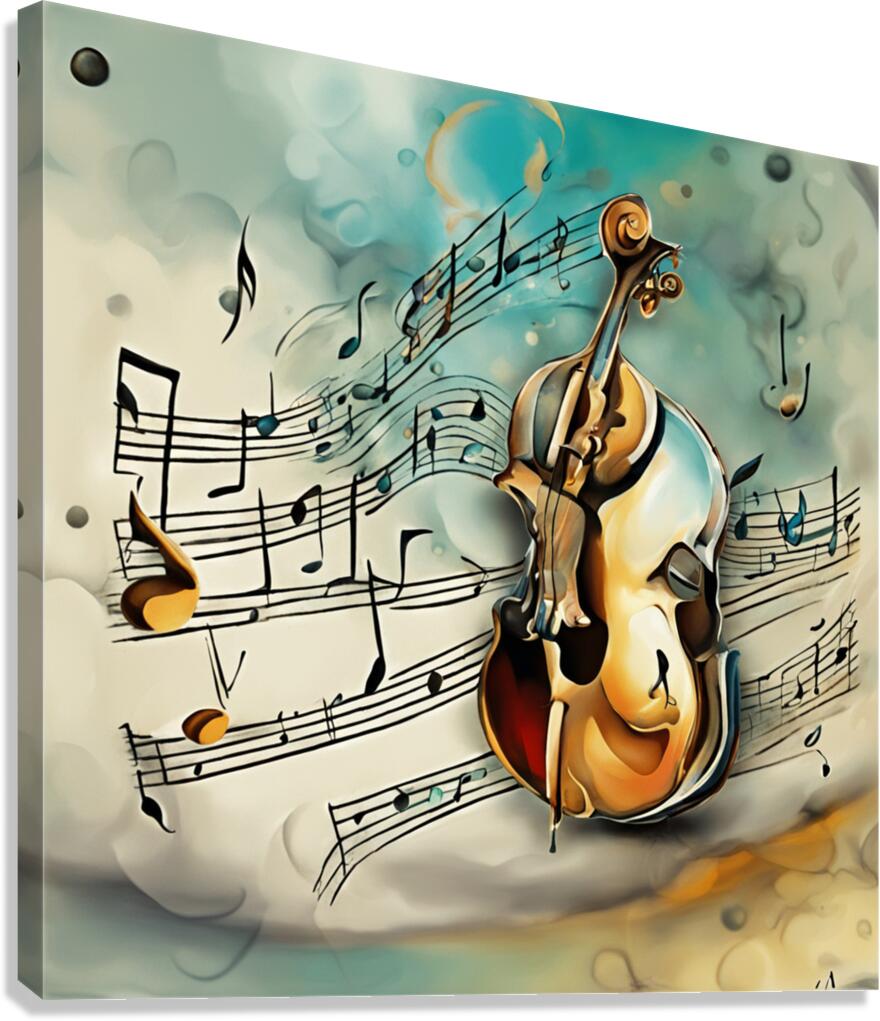 Rhythmic expression 50 Canvas Print