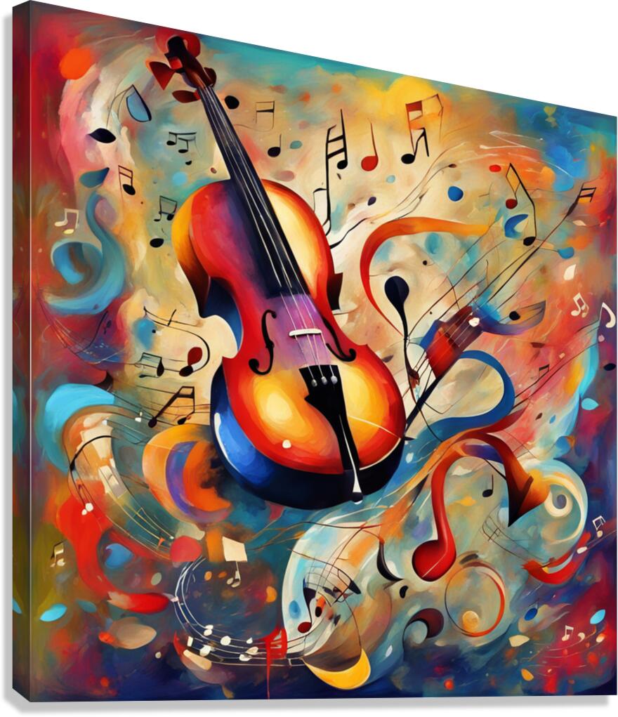 Rhythmic expression 68 Canvas Print
