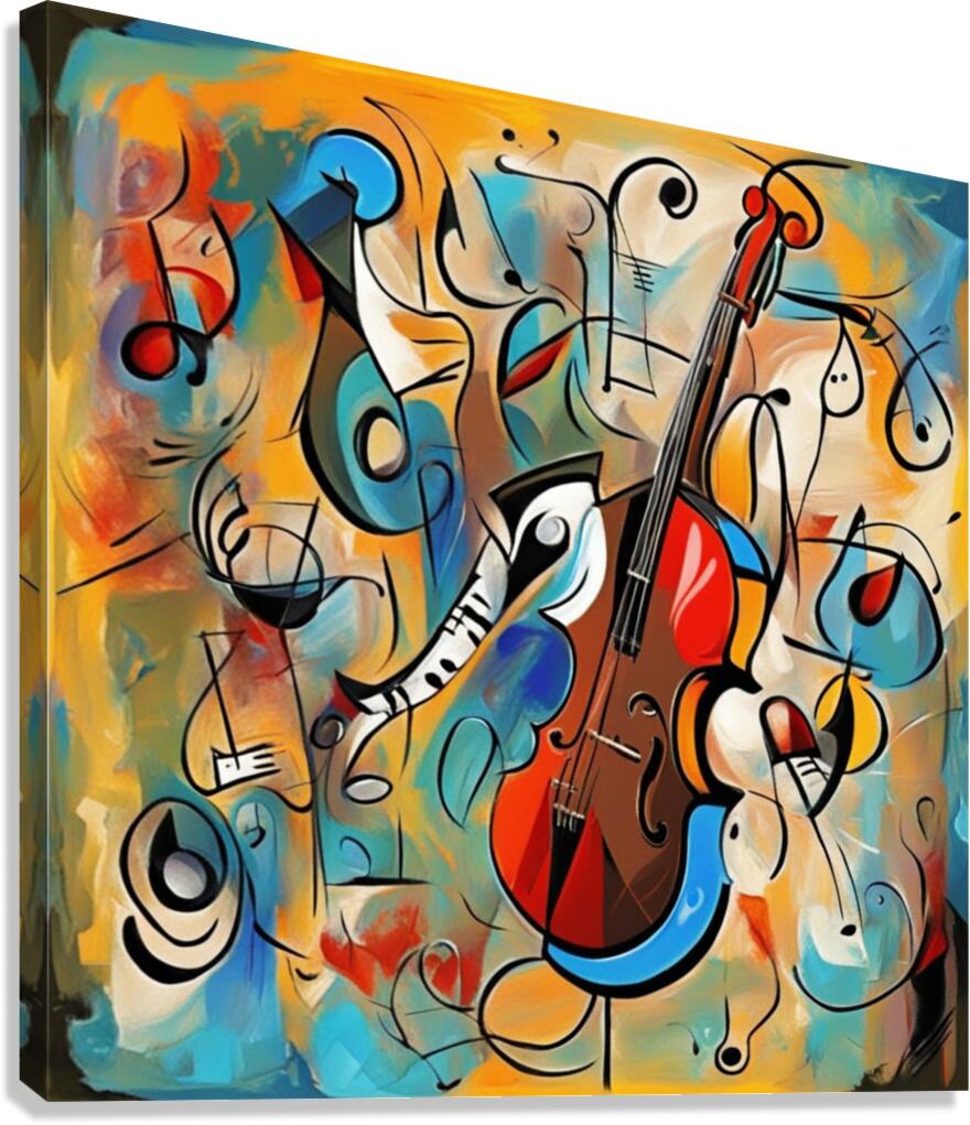 Rhythmic expression 12 Canvas Print