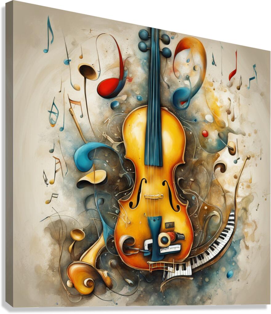 Rhythmic expression 47 Canvas Print