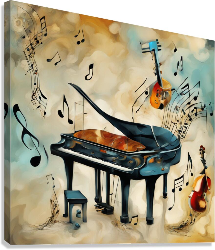 Rhythmic expression 41 Canvas Print