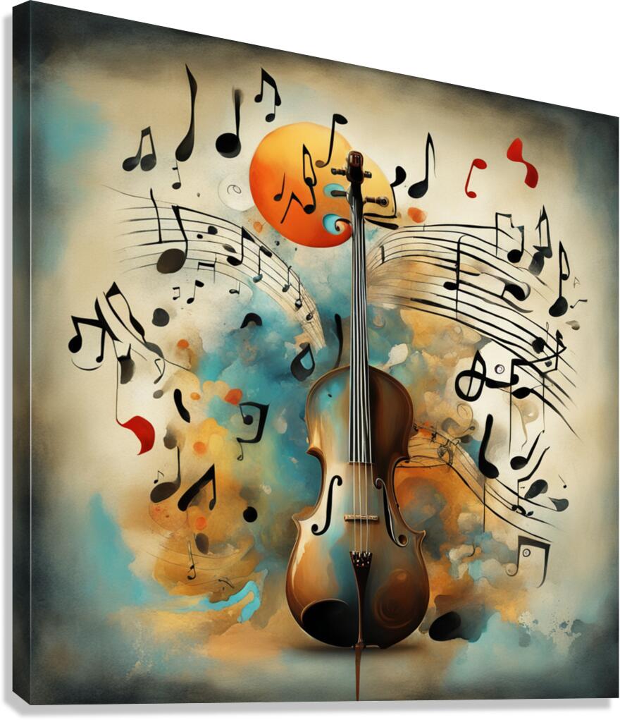 Rhythmic expression 54 Canvas Print