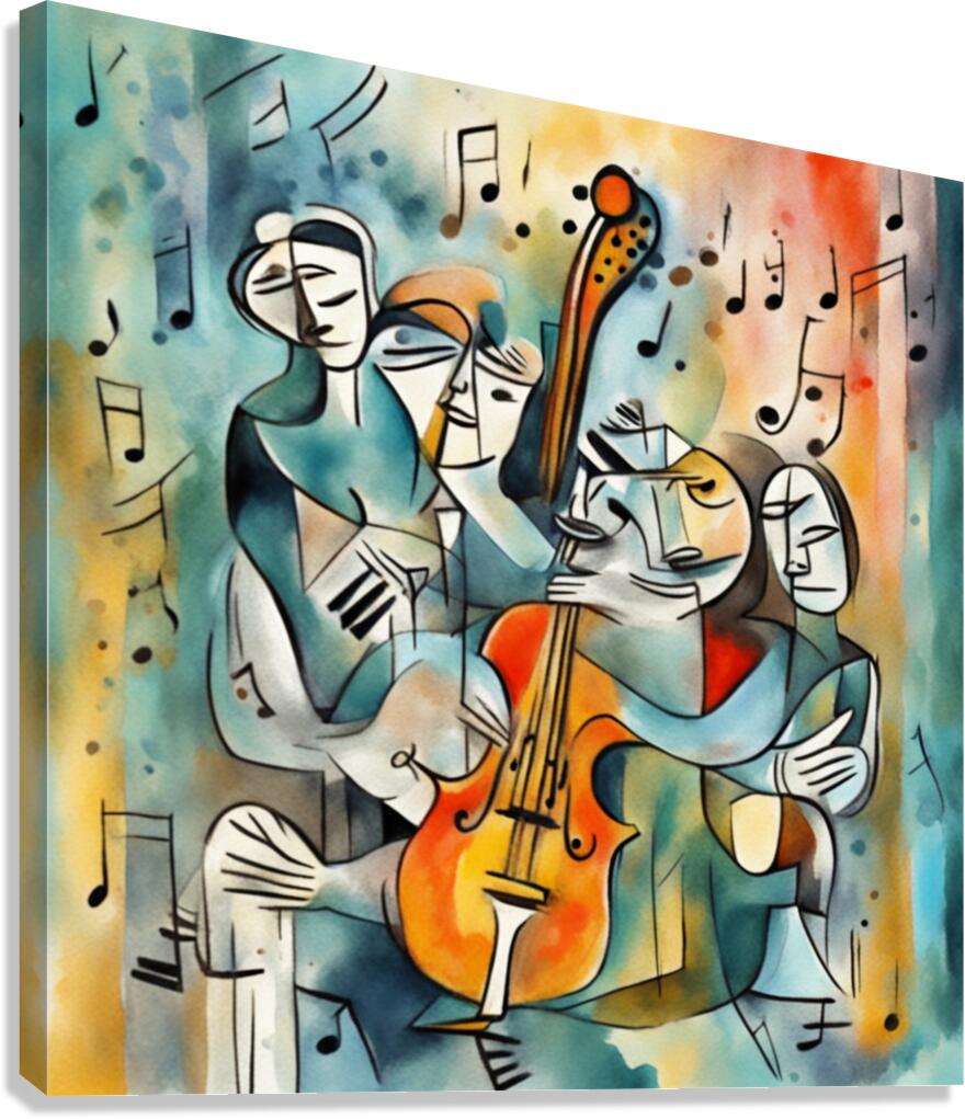 Rhythmic expression 8 Canvas Print