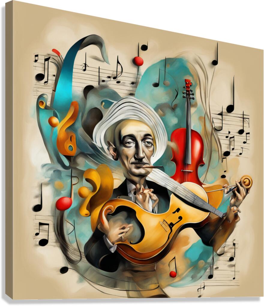 Rhythmic expression 72 Canvas Print