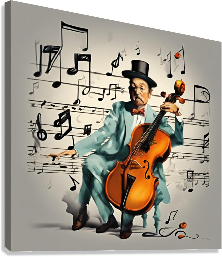 Rhythmic expression 107 Canvas Print