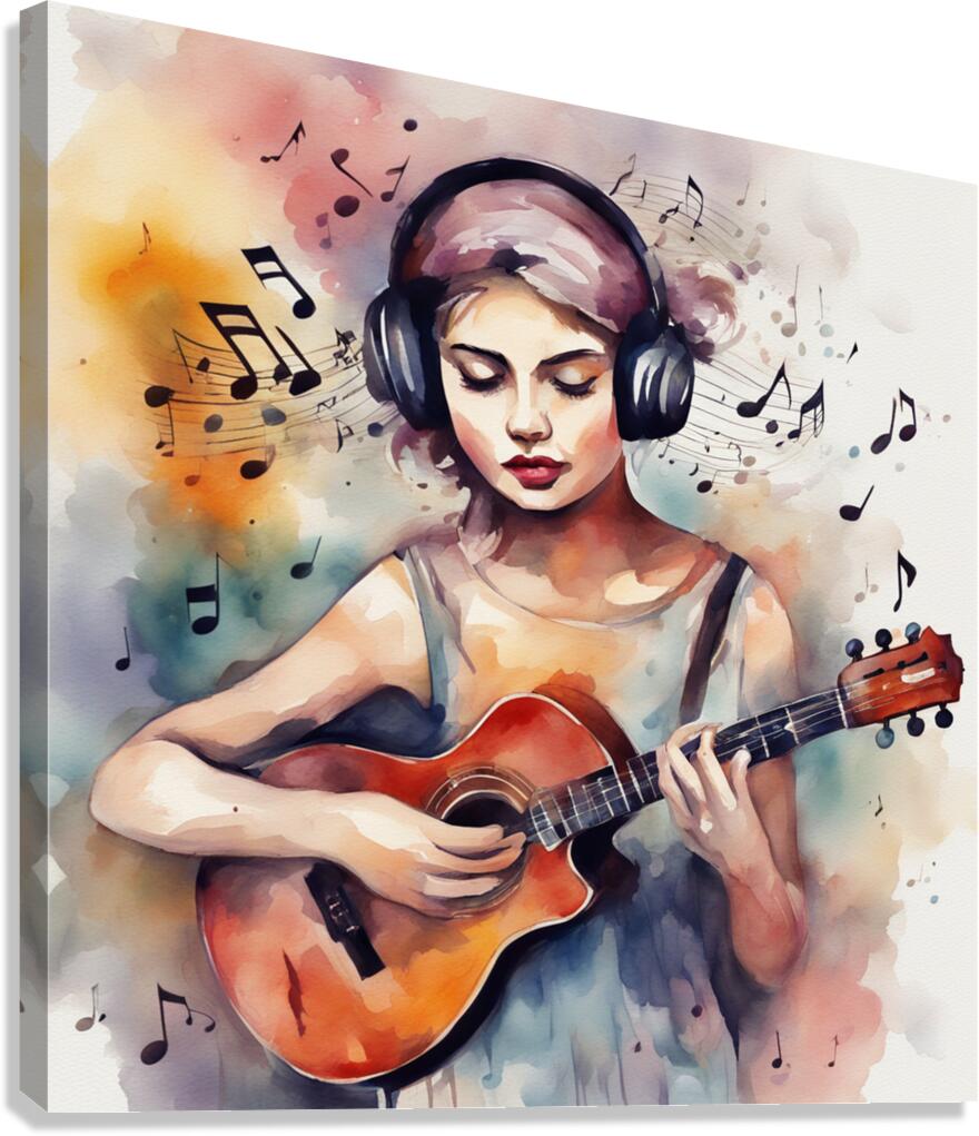 Rhythmic expression 104 Canvas Print