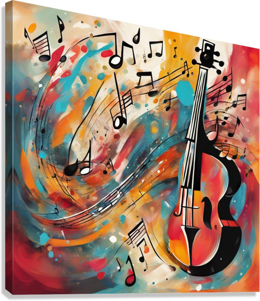 Rhythmic expression 126 Canvas Print