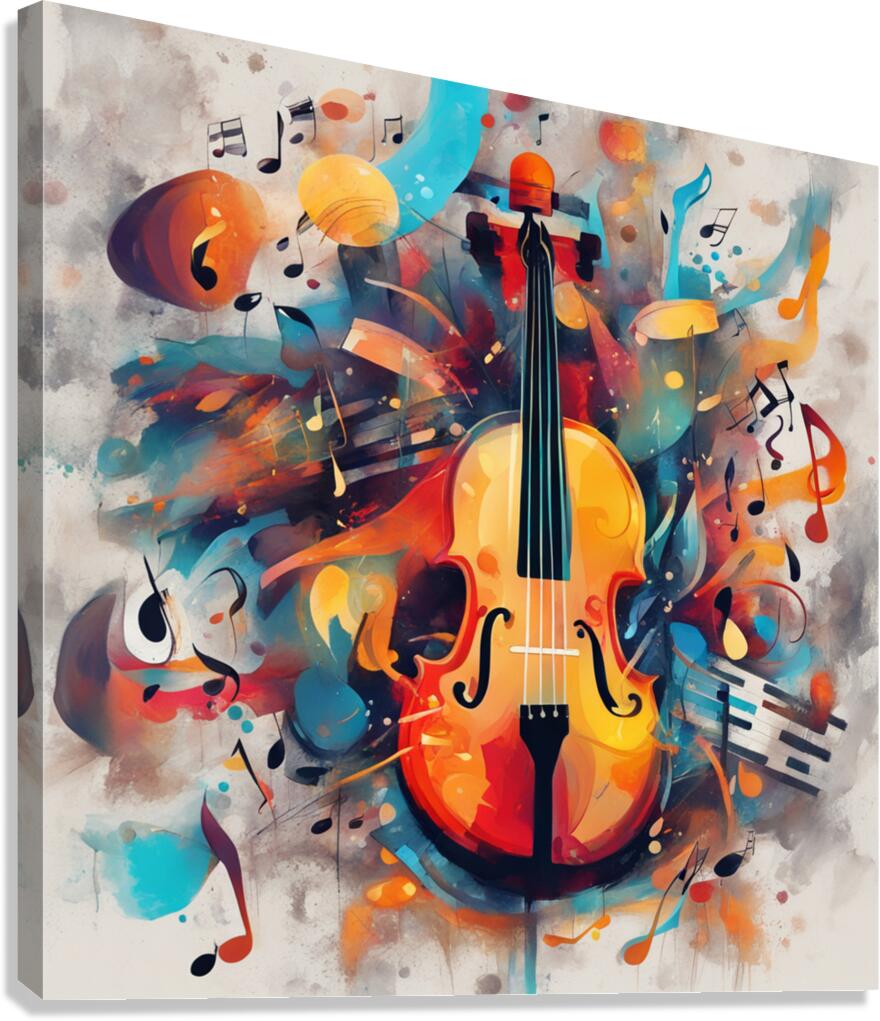 Rhythmic expression 124 Canvas Print