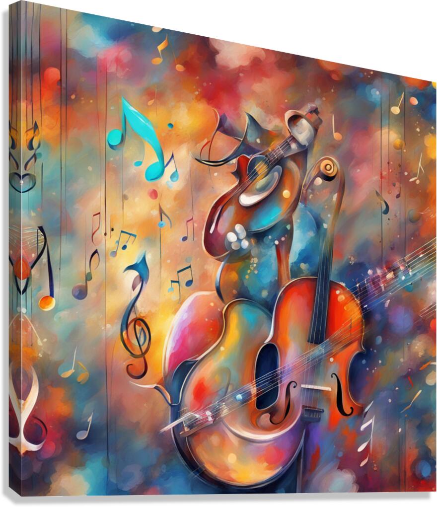 Rhythmic expression 136 Canvas Print