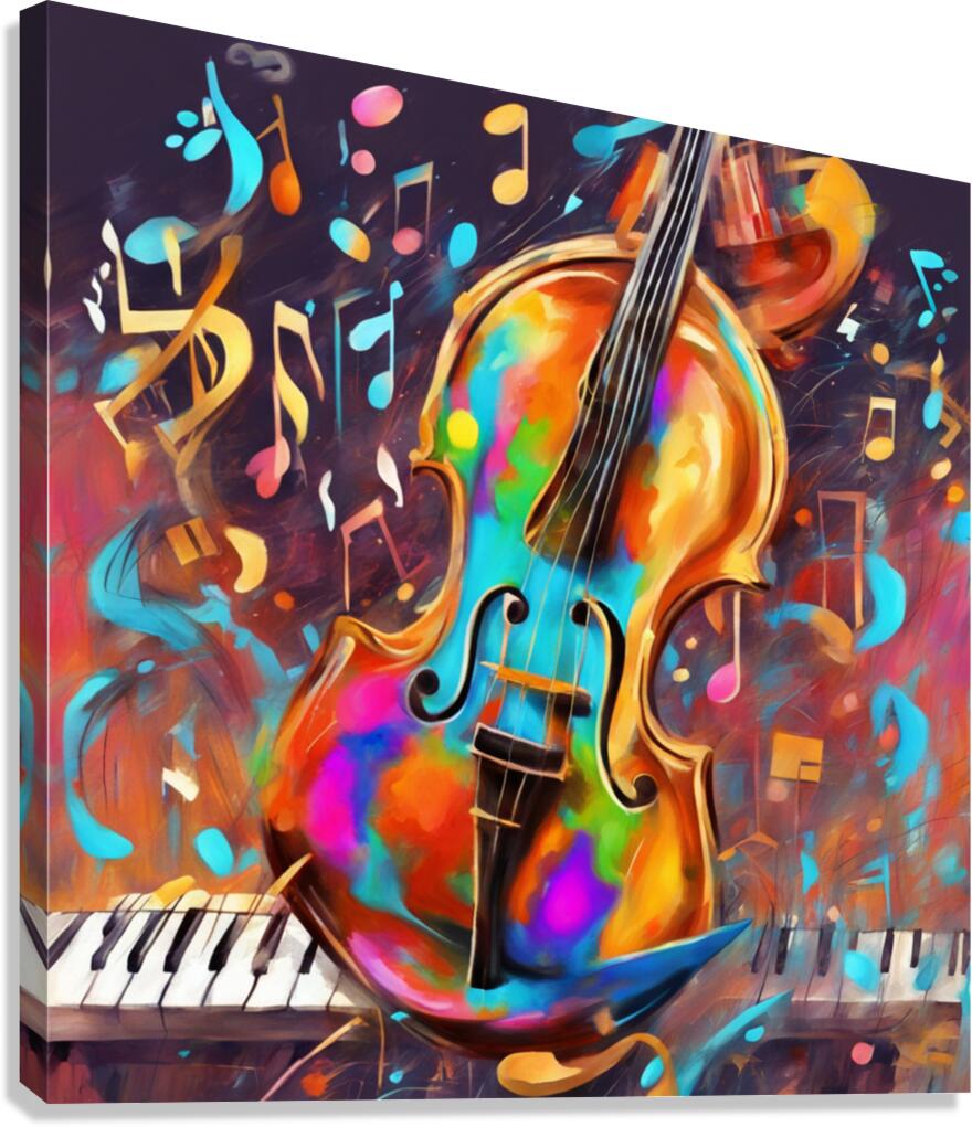 Rhythmic expression 129 Canvas Print