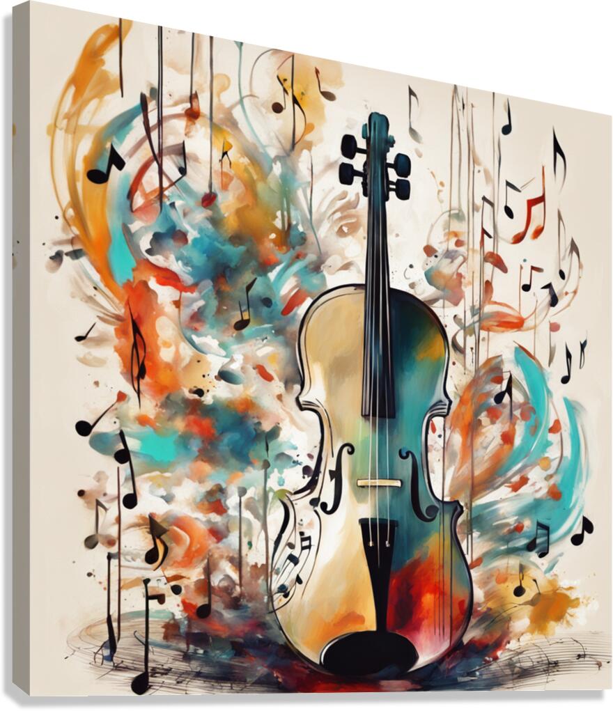 Rhythmic expression 132 Canvas Print