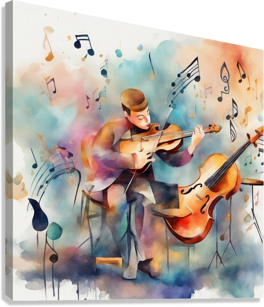 Rhythmic expression 120 Canvas Print