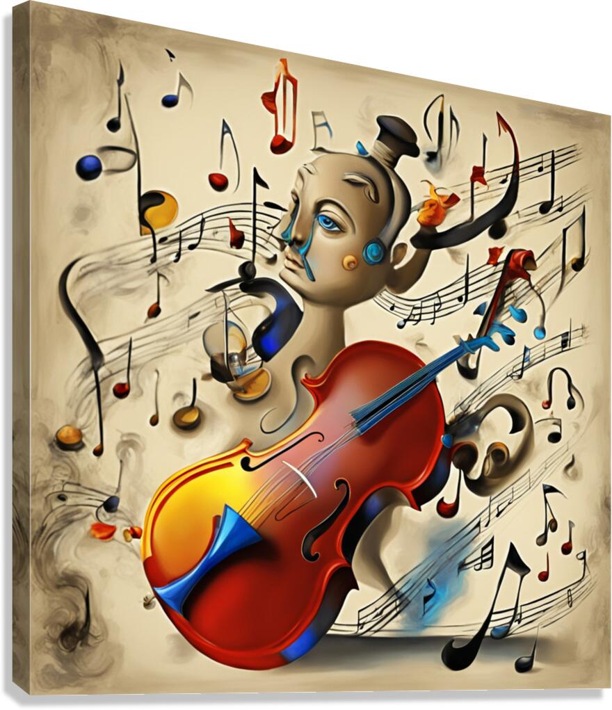 Rhythmic expression 116 Canvas Print