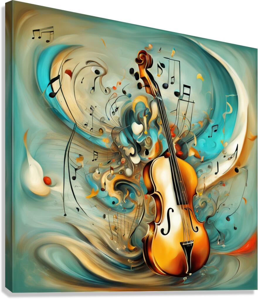 Rhythmic expression 90 Canvas Print