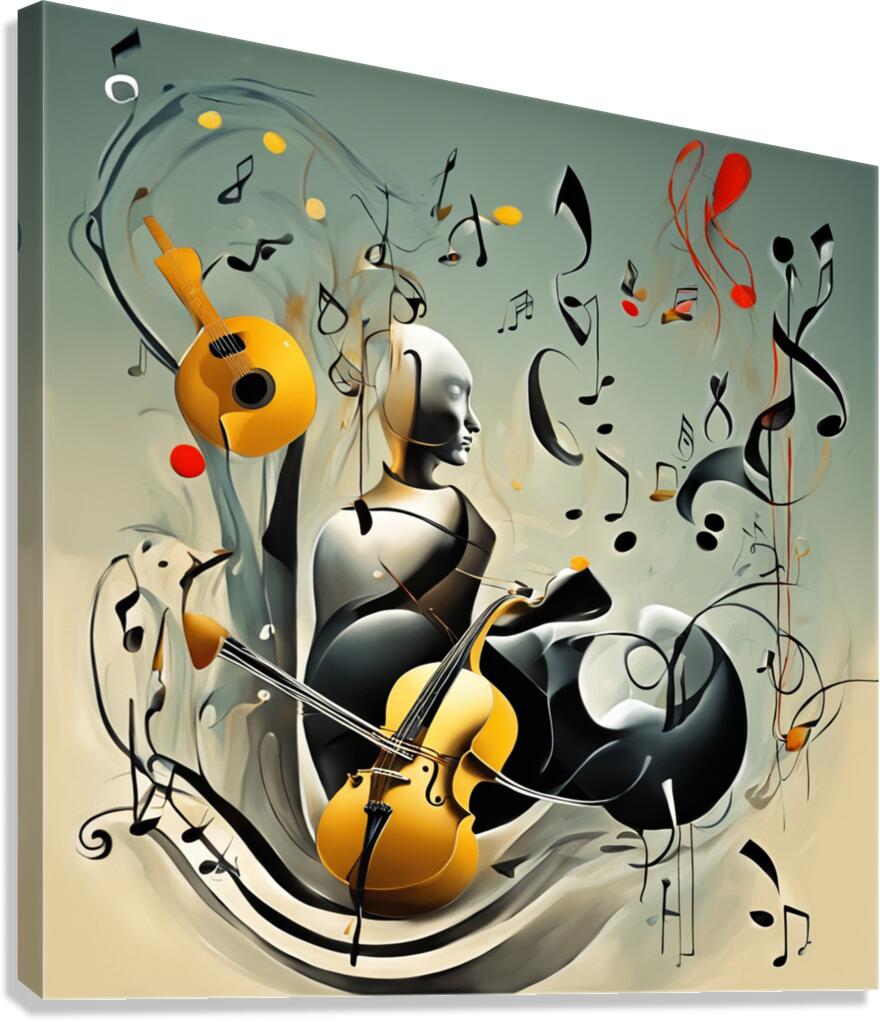 Rhythmic expression 109 Canvas Print