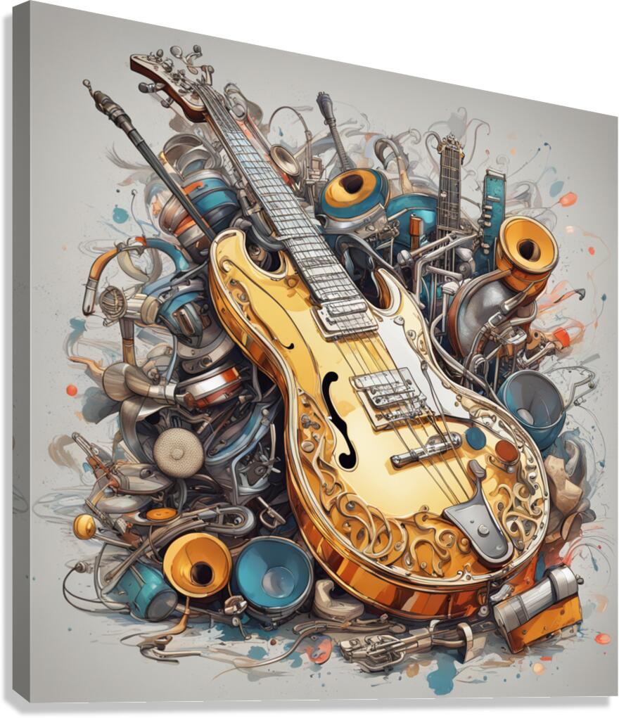 Rhythmic expression 143 Canvas Print