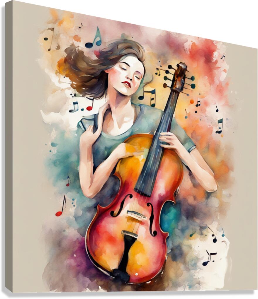 Rhythmic expression 122 Canvas Print
