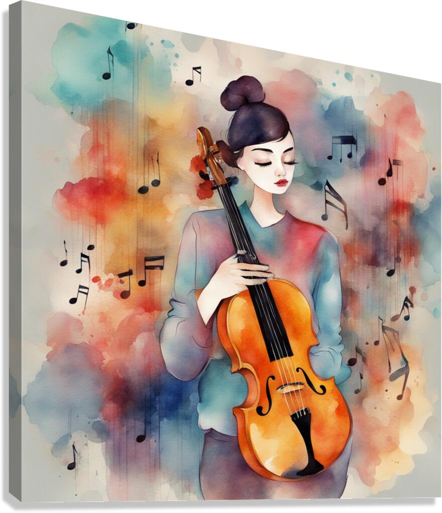 Rhythmic expression 105 Canvas Print