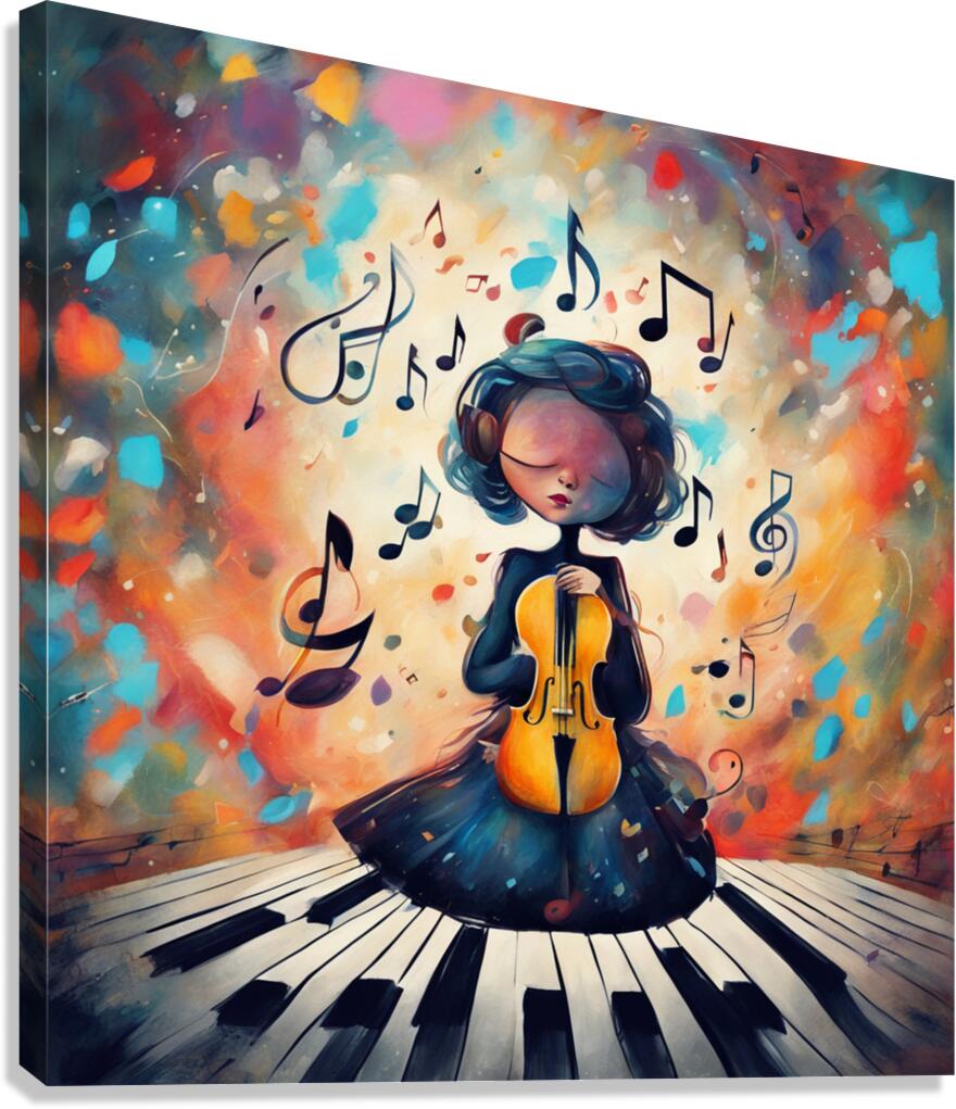 Rhythmic expression 135 Canvas Print