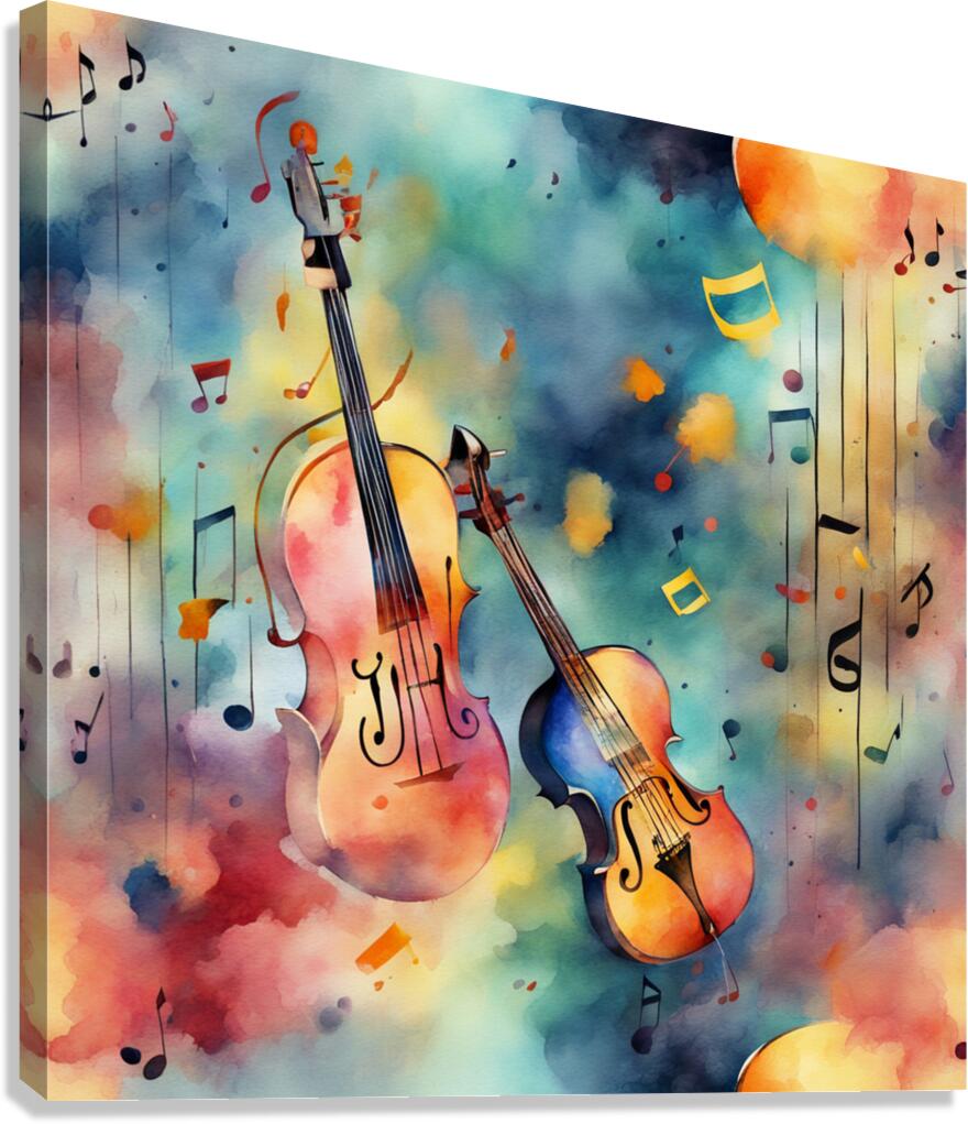 Rhythmic expression 77 Canvas Print