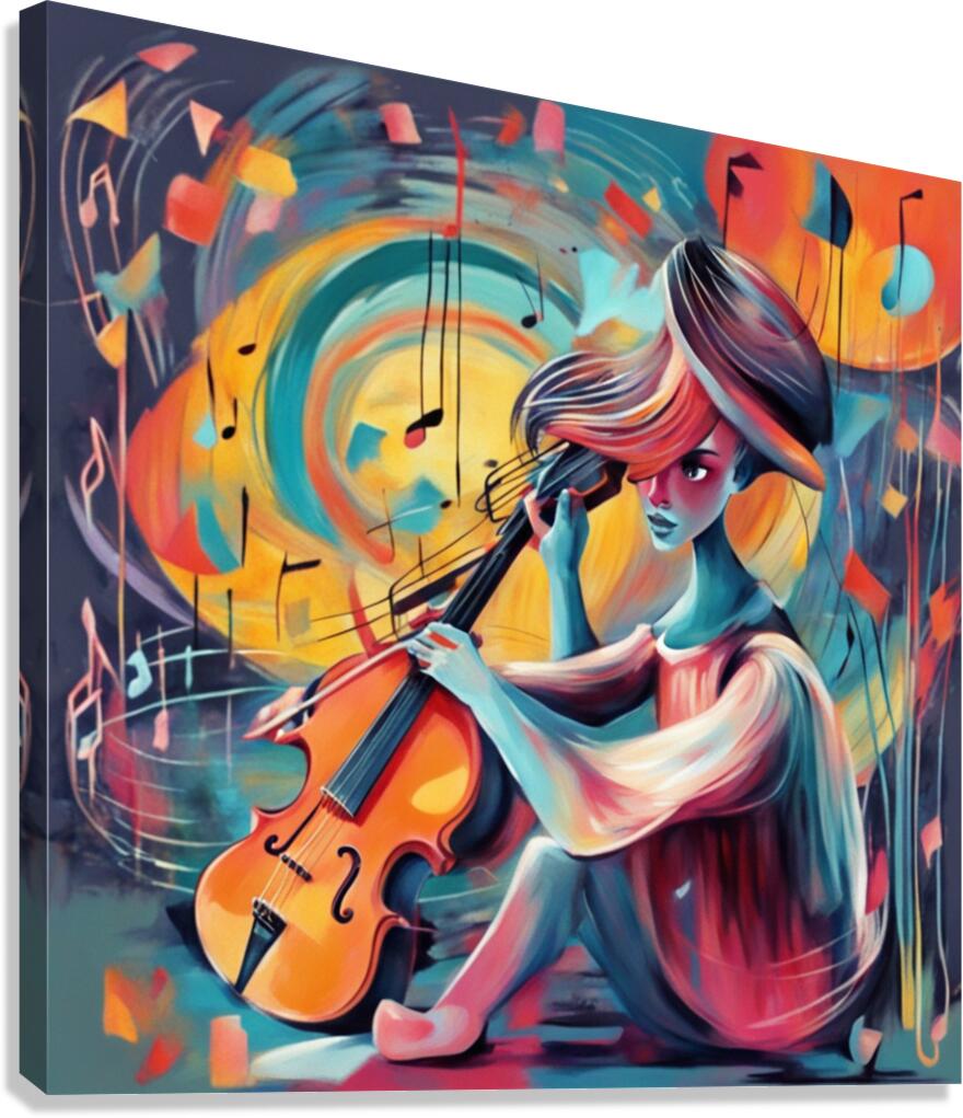 Rhythmic expression 130 Canvas Print
