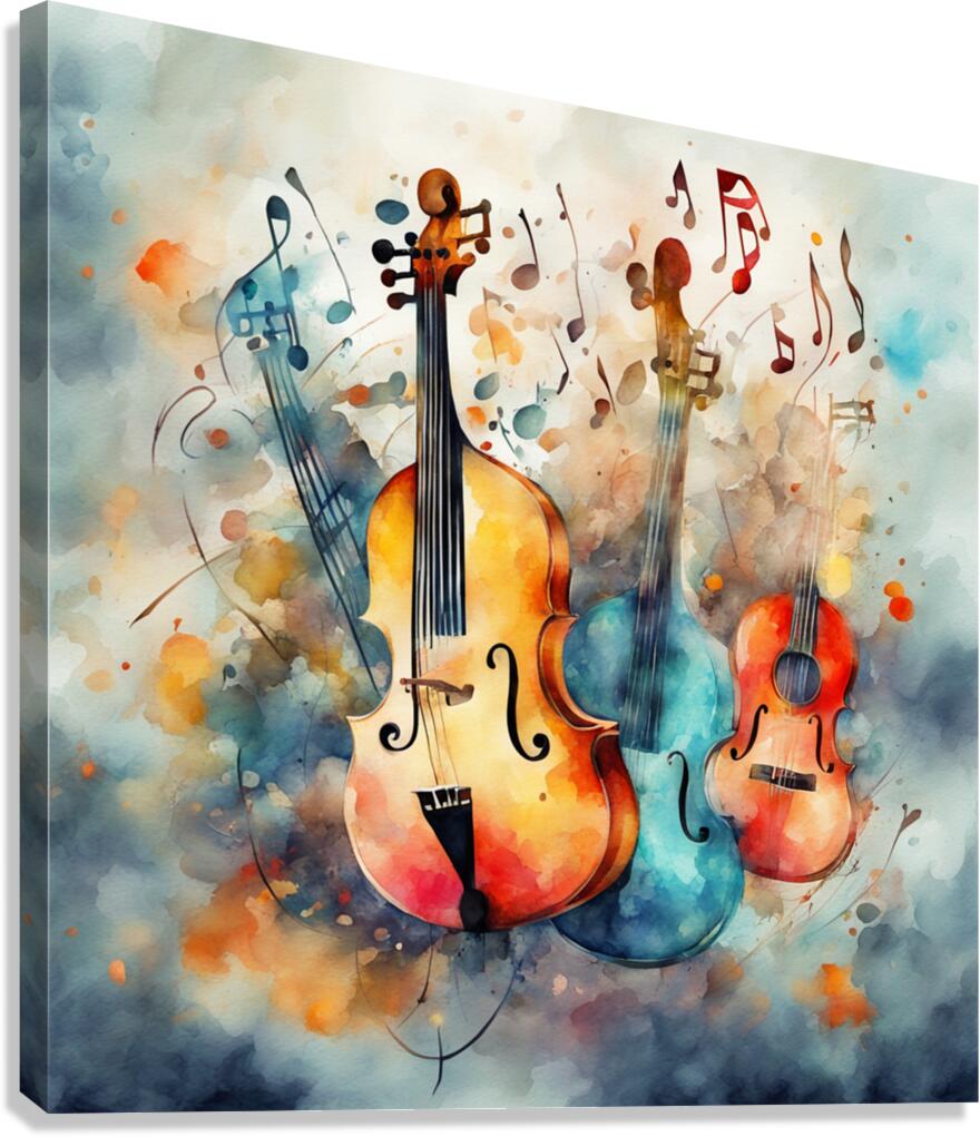 Rhythmic expression 106 Canvas Print