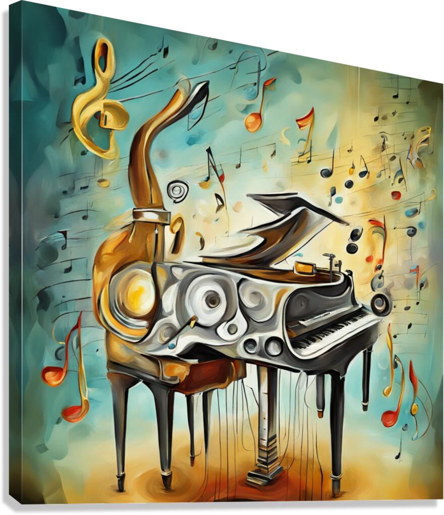 Rhythmic expression 87 Canvas Print