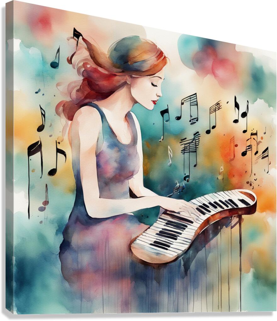 Rhythmic expression 76 Canvas Print