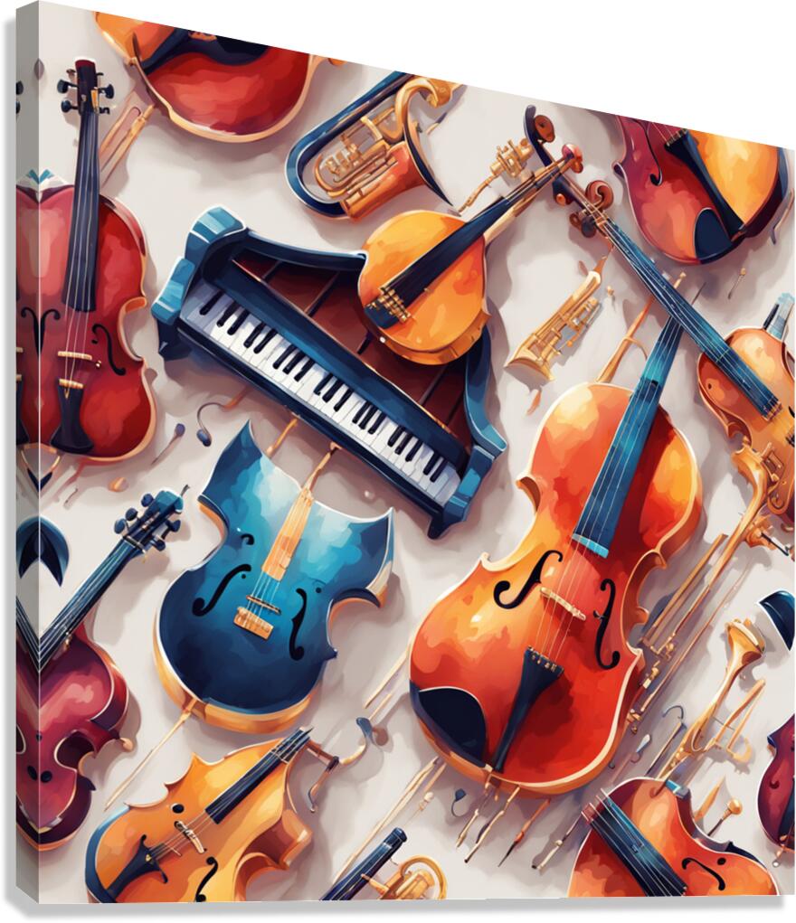 Rhythmic expression 141 Canvas Print