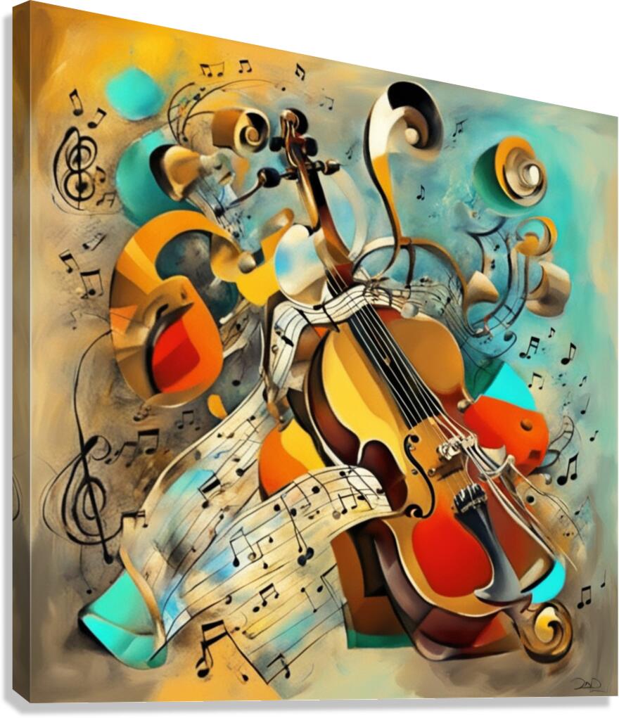 Rhythmic expression 83 Canvas Print