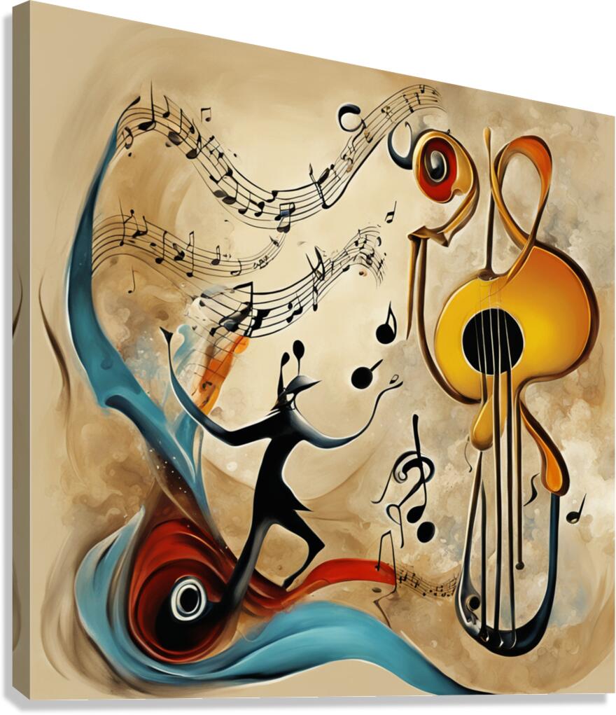 Rhythmic expression 95 Canvas Print