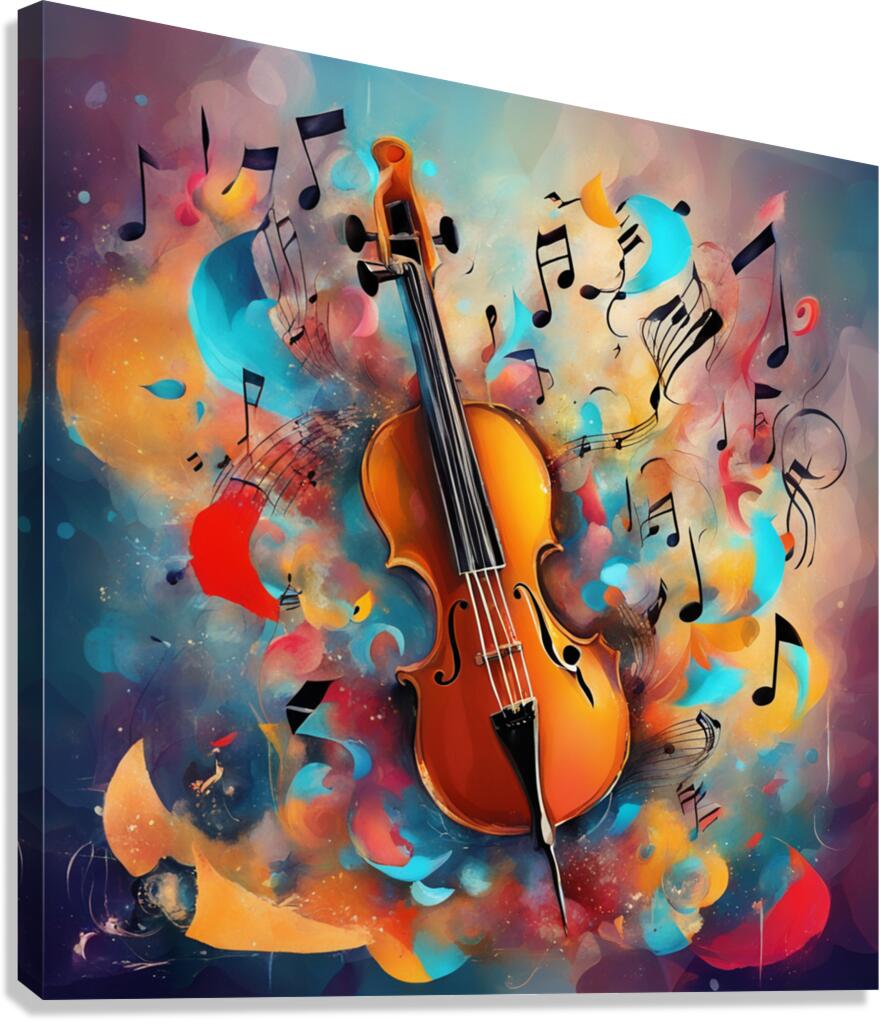 Rhythmic expression 131 Canvas Print