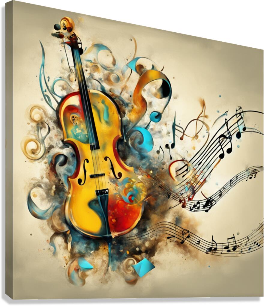 Rhythmic expression 117 Canvas Print